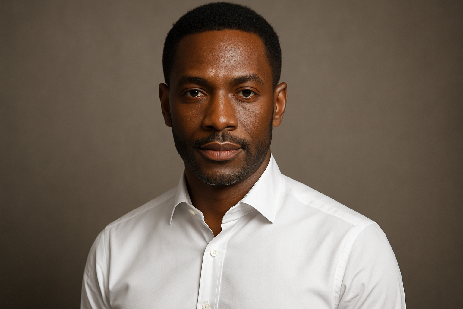 je veun un homme africain